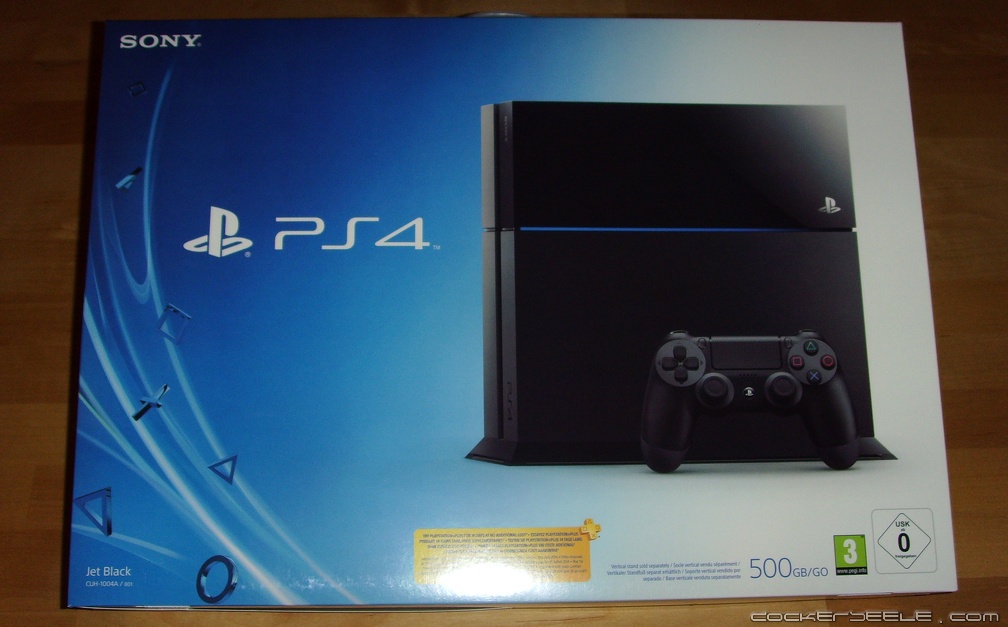 playstation4 verpackung vorne