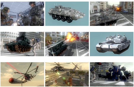 screenshots (II): earth defense force 4