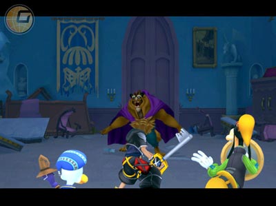 kingdom hearts II: das biest aus die sch&Atilde;&para;ne und das biest