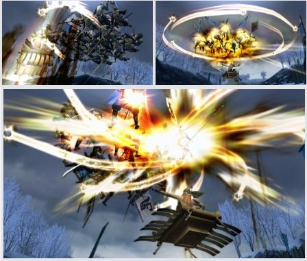 screenshots: samurai warriors 3