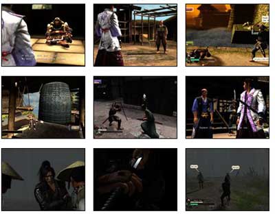 screens: way of the samurai