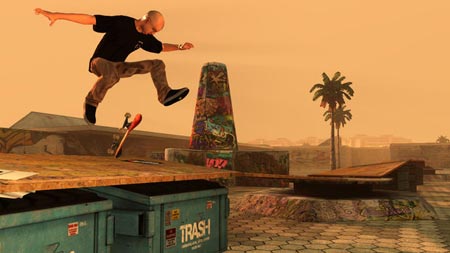 screens: tony hawk pro skater HD