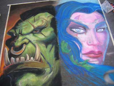 wow: kreidekunst