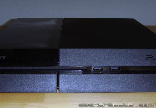 ps4 vorne flach