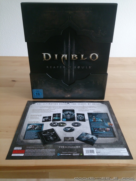 Diablo III: Reaper of Souls Collector's Edition Unboxing