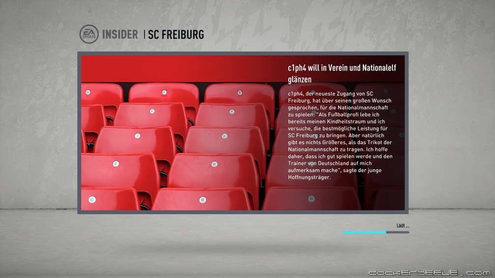 FIFA 20 Karriere (Im Menü)