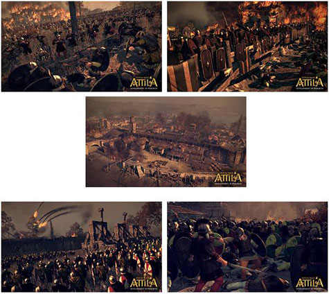 screens: total war attila screens: total war attila