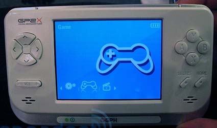der GP2X-emulator von gamepark der GP2X-emulator von gamepark
