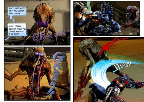 comic: yaiba: ninja gaiden z
