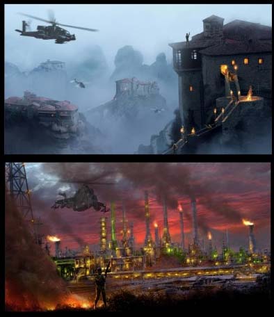 concept art: mercs inc. concept art: mercs inc.