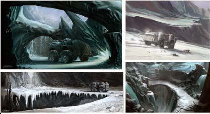 concept art: too human concept art: too human