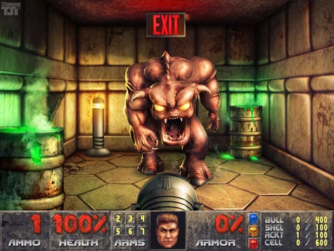 artwork: doom 1 remastered