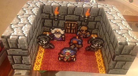 artwork: final fantasy in perlenform artwork: final fantasy in perlenform