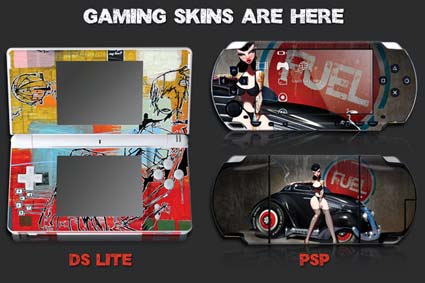 gelaskins: jetzt auch fuer nds und psp gelaskins: jetzt auch fuer nds und psp