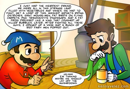 kenny velez: mariodream kenny velez: mariodream