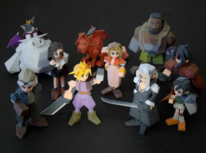 kotobukiya: final fantasy VII aus dem 3D-drucker kotobukiya: final fantasy VII aus dem 3D-drucker