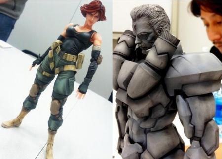 kotobukiya: meryl und solidus snake kotobukiya: meryl und solidus snake