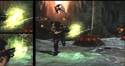 screenshots: lost planet, pc version screenshots: lost planet, pc version