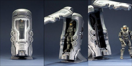 kotobukiya: master chief cryotube kotobukiya: master chief cryotube