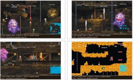screens: minna de spelunker screens: minna de spelunker
