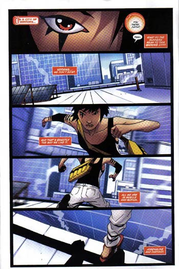 mirrors edge minicomic mirrors edge minicomic