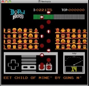 nes: 8bit-guitar-hero nes: 8bit-guitar-hero