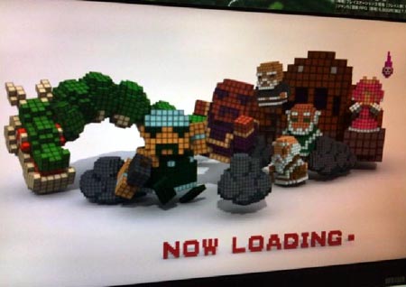 retro: 3d dot game heroes loading screens retro: 3d dot game heroes loading screens