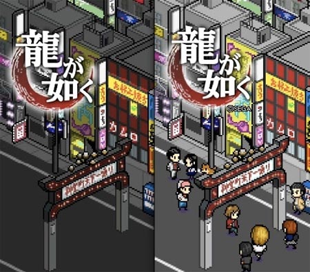 retro: 8bit yakuza retro: 8bit yakuza