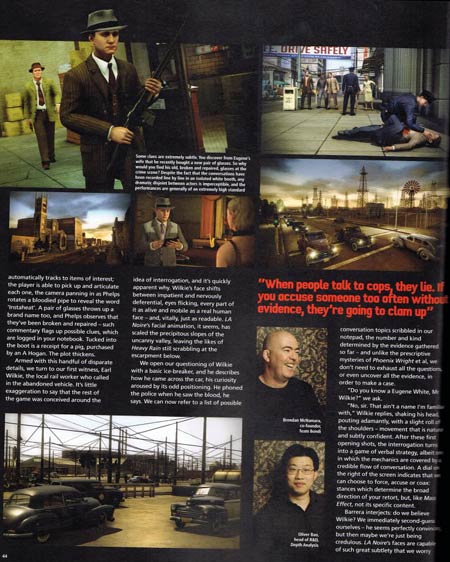 scans: la noire scans: la noire