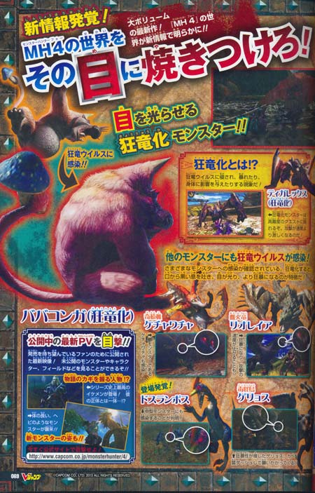scans: monster hunter 4