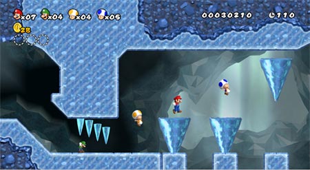 screens: new super mario bros wii screens: new super mario bros wii