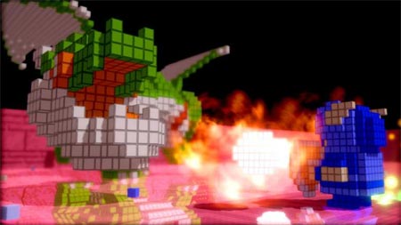 screens: 3d dot game heroes screens: 3d dot game heroes