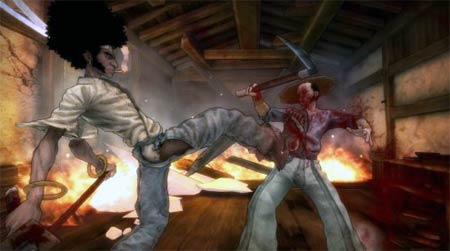 screens: afro samurai screens: afro samurai