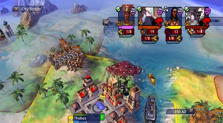 screenshots: civilization revolution screenshots: civilization revolution