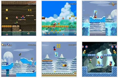 screens: new super mario bros wii screens: new super mario bros wii