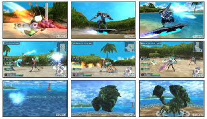 screens: phantasy star portable 2 infinity screens: phantasy star portable 2 infinity