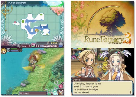screens: rune factory 3 screens: rune factory 3
