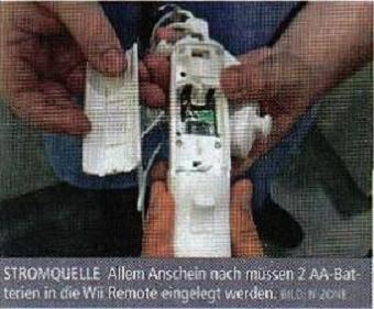 wiimote: offen wiimote: offen